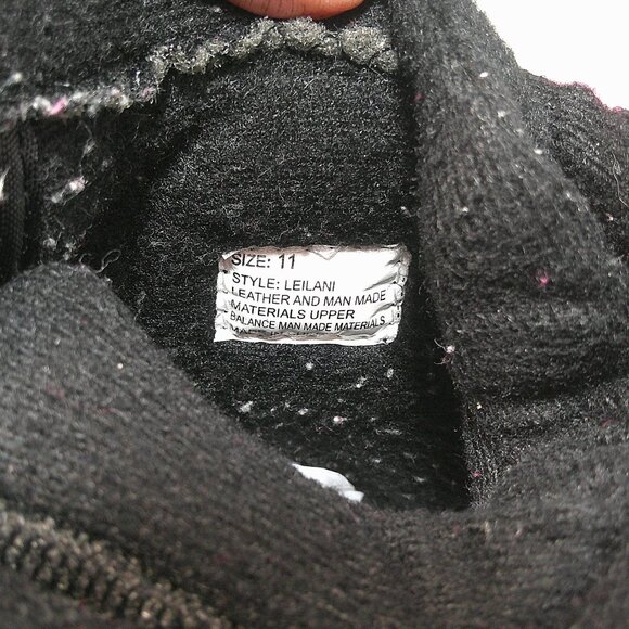 Harsh Snow Boots Winter Boots with Pink Floral Design Size 11 Toddler - Picture 9 of 10